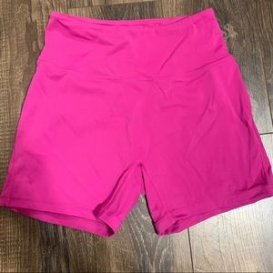 Pink Alphalete Shorts